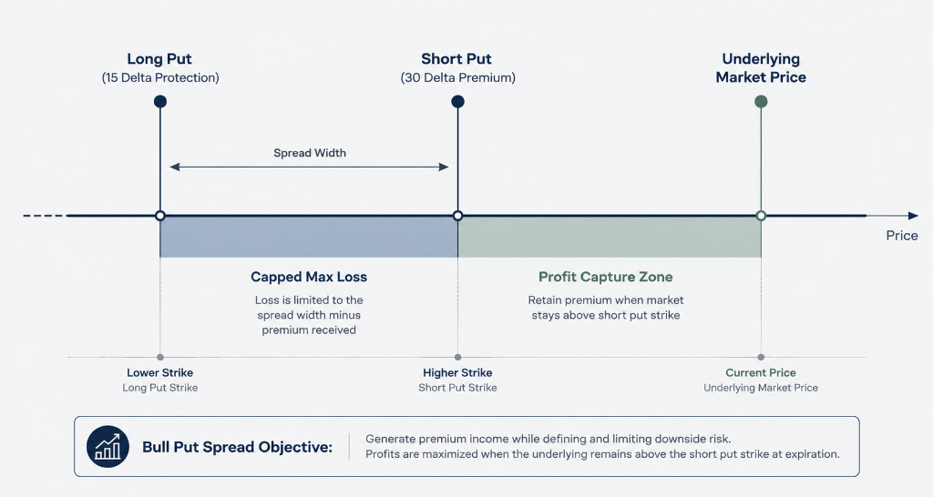 Bull Put Spread Structure