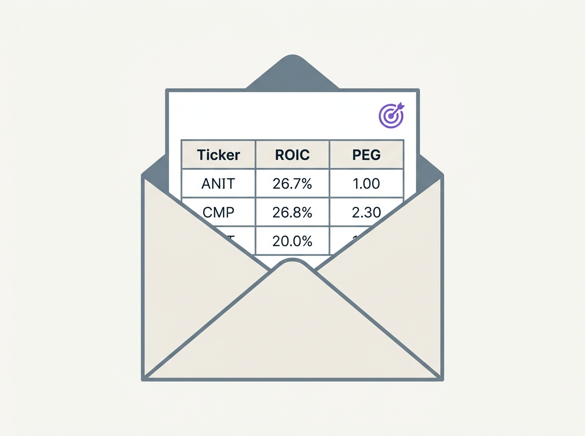 Daily Screener Newsletter Illustration