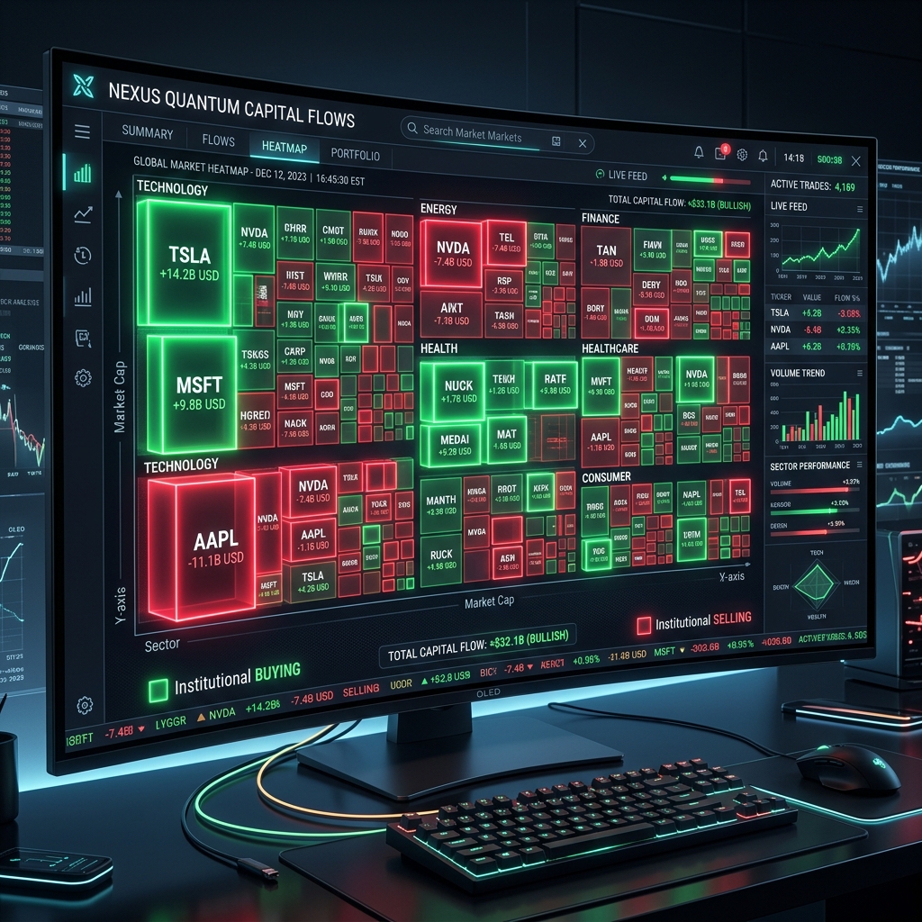 Institutional Capital Flow Heatmaps
