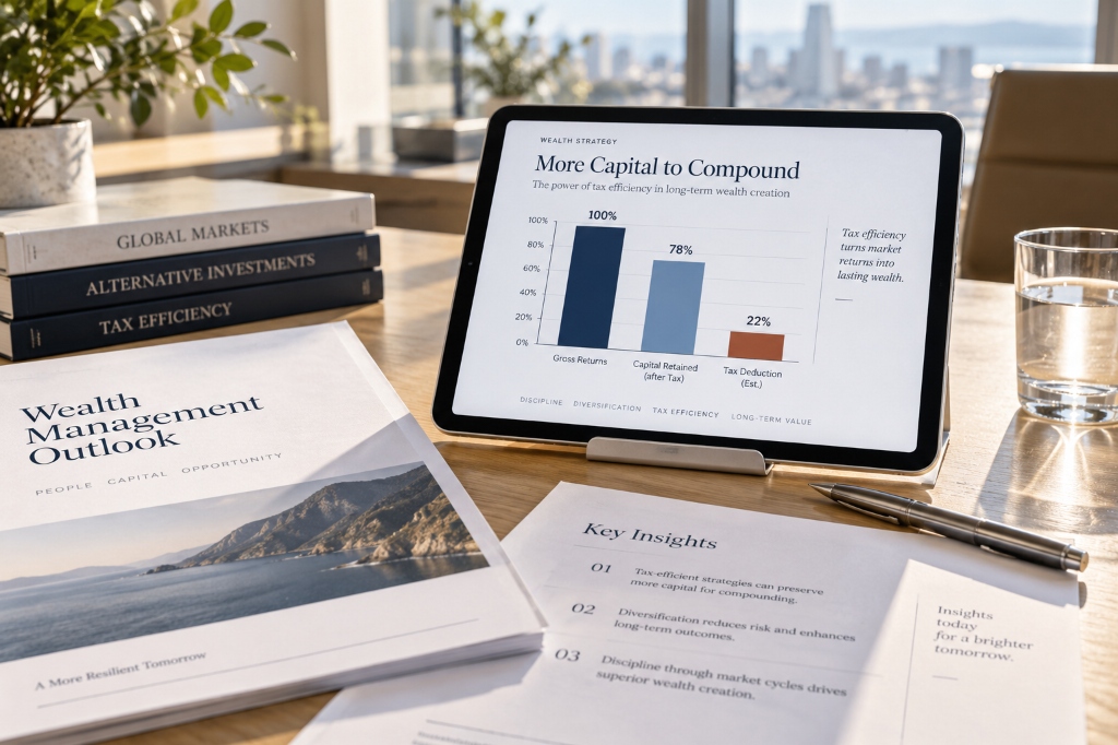 Plate II: Wealth Strategy — More Capital to Compound: Quantifying Pre-Tax Compounding Power vs. Immediate Tax Drag